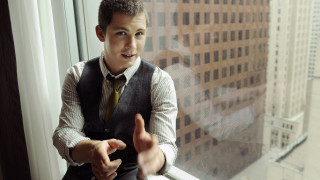 Man vest tie window sill - a man in a vest free wallpaper