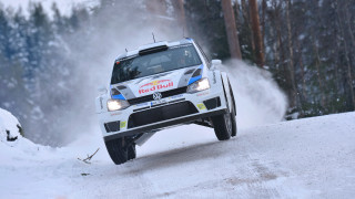 Rally car snow mountains forest - artur grottger free wallpaper for desktop