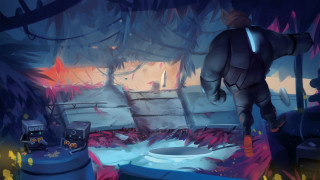 Man futuristic environment toilet trash - a futuristic environment free wallpaper