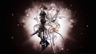 Anime couple stars clouds black - andor basch free wallpaper for desktop