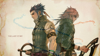 Couple people swords bows looking - octopath traveler free wallpaper