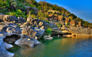 Arlington lindenmuth beautiful nature river - a small boat free wallpaper for desktop