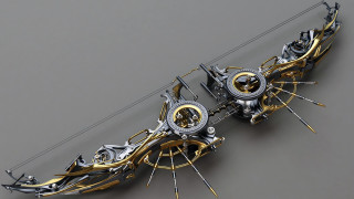Metal gear clock steampunk kinetic - gear free wallpaper