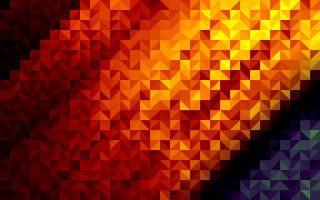 Colorful triangles rainbow geometric abstract - triangle free wallpaper