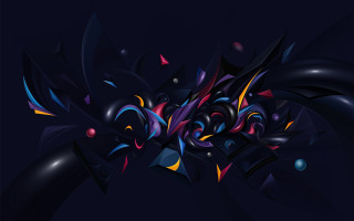 Colorful abstract androidjones multicolored longhair - free abstract wallpaper for desktop