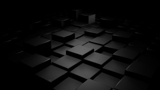 Black white cubes square dark - free textures wallpaper
