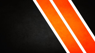 Black orange striped white stripe - suprematism free wallpaper