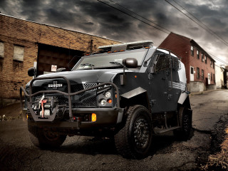 Black armor vehicle street building - a red door free wallpaper