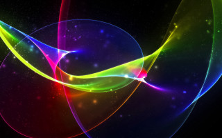 Colorful spiral abstract black white - a white dot free wallpaper