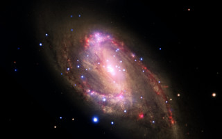 Spiral sky stars bright light - object in the sky free wallpaper