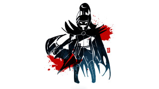 Knight blood splatters portrait dustin - dark night free wallpaper for desktop