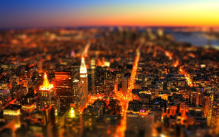 City night orange glow water - orange glow free wallpaper