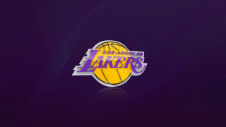 Lakers logo purple background reflection - evelyn abelson free wallpaper