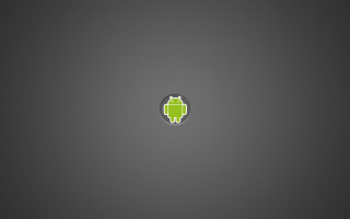 Green black wallpaper logo android - free technology wallpaper