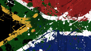 Flag paint splatters arts movement - digital artwork free wallpaper