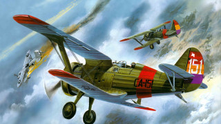 Airplanes clouds ground view dieselpunk - the plane free wallpaper