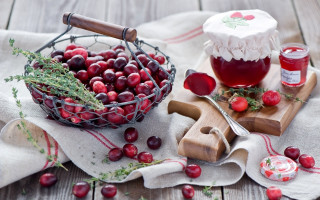 Basket cherries jam table berries - betty merken free wallpaper