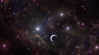 Black hole space stars black - a. hardy free wallpaper