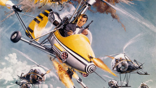 Yellow airplane matte futurism planes - matte drawing free wallpaper