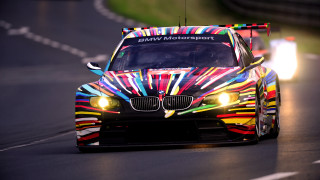 Colorful racecar headlights driving neo - colourful free wallpaper for desktop