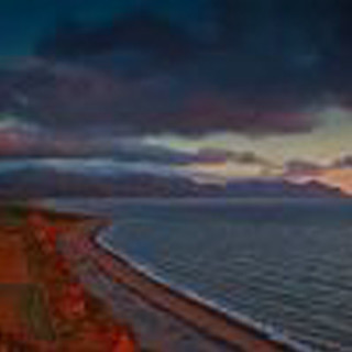 Water sky road view landscape - water free wallpaper