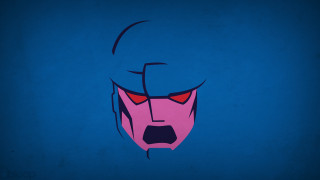 Cartoon pokemon red nose blue - synthwave free wallpaper