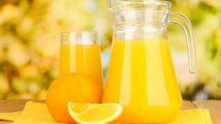 Orange juice pitcher glass lemon 2 - orange free wallpaper