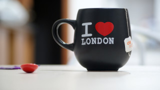 Black coffee mug love london - a red heart free wallpaper