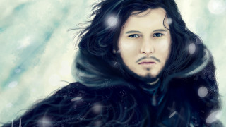 Anato finnstark snowy fantasy portrait - long hair and a beard free wallpaper
