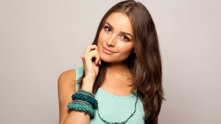 Annabel kidston blue shirt bracelet - a cross stitch free wallpaper