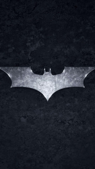 Batman logo black background white 2 - dark night free wallpaper for mobile