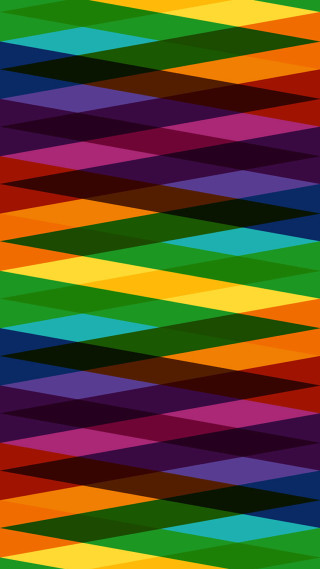 Multicolored diagonal pattern design middle - op art free wallpaper for mobile