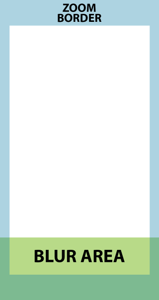 White square blurarea green blue - minimalist free wallpaper for mobile