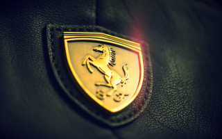 Ferrari emblem black leather jacket - a black leather jacket free wallpaper