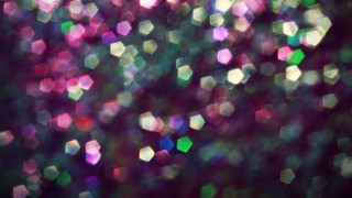 Blurry colored lights microscopic holography - free light wallpaper