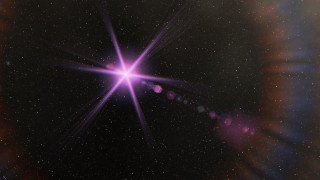 Bright star central space aurora - a bright star free wallpaper