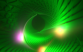 Green spiral background holography fractals - a spiral design in the center of the image free wallpaper