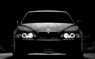 Car headlights parking lot noir - noir free wallpaper