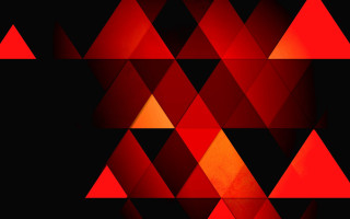 Red triangle abstract geometric checkered - a red triangle free wallpaper