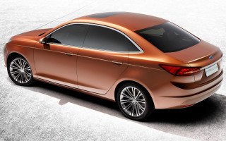 Brown car concrete shadow hyperrealism - a brown car free wallpaper