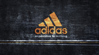 Adidas logo black orange stripe - wallpaper free wallpaper for desktop