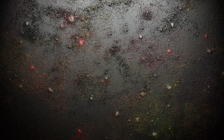 Black background red green astronaut - space art free wallpaper