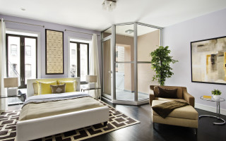 Bedroom city view light space - outside free wallpaper