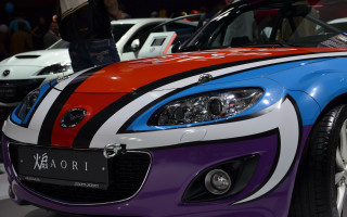 Colorful car showroom airbrush vivid - other car free wallpaper