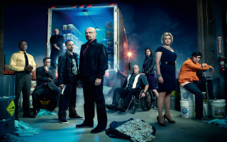 Warehouse truck group people suit - a man in a suit and tie free wallpaper