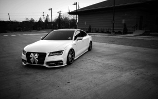 White car parking lot clock - a parking lot next free wallpaper