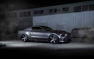 Silver mustang garage smoke hood - the hood and the hood free wallpaper