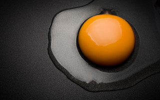 Orange black cord gray background - anish kapoor free wallpaper