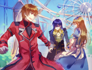 Anime couple ferris wheel background - madhouse free wallpaper