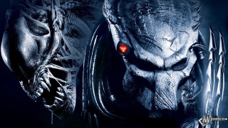 Alien head red eyes black - neoprimitivism free wallpaper